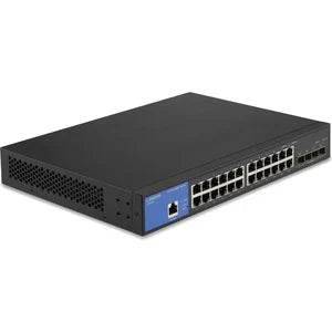 Linksys 24-Port Managed Gigabit Switch 4 10G SFP+ TAA